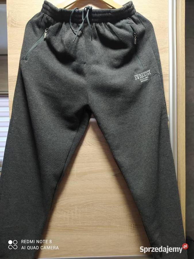 Spodnie męskie ocieplane dresowe Studzieniec