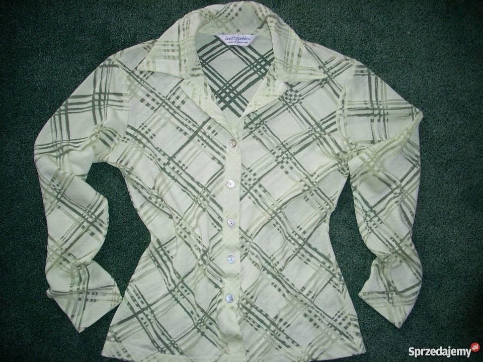 Dorothy Perkins Siateczkowa Bluzka Koszula 38 M długi Nowy Sącz