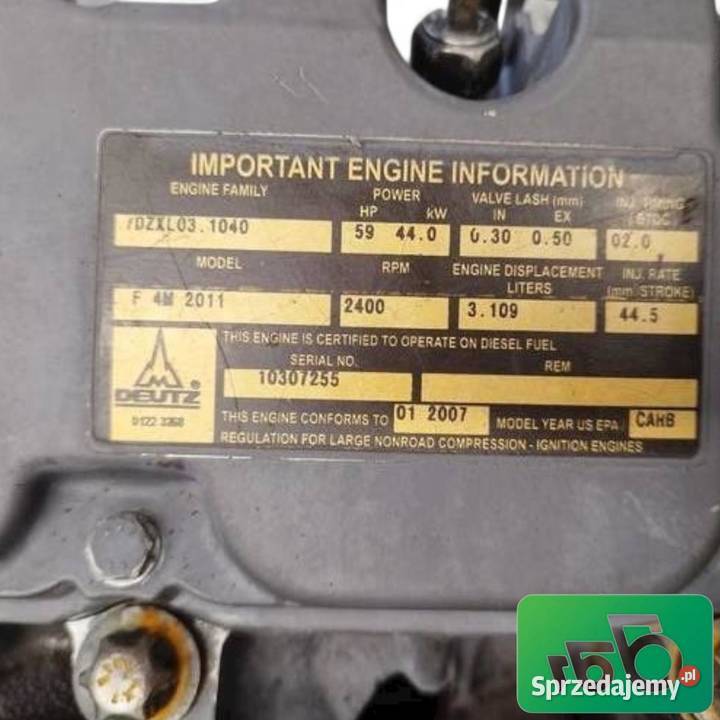 Terex 834 SKL 2006rPartsCzęści Wilkowo