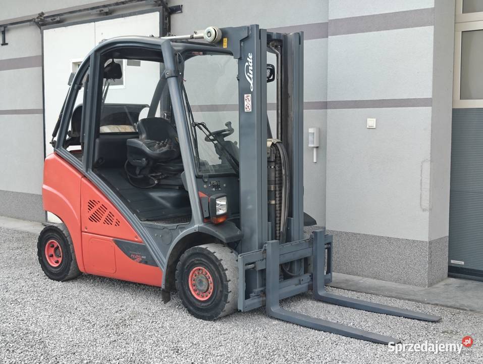Wózek widłowy Linde H25T02 Evo Triplex 49m 2016r świętokrzyskie Sandomierz