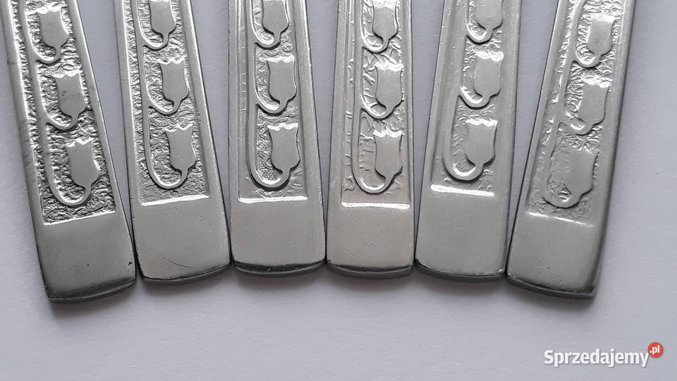 Widelce obiadowe 2 KONWALIE Gerlach sztućce PRL Dąbrowa Górnicza