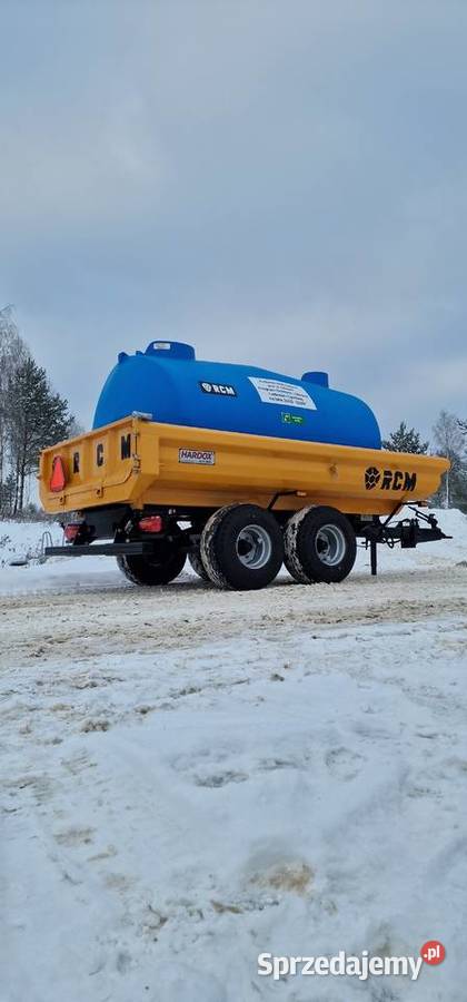 Beczkowóz na wodę pitną z Programu ochrony Gołdap