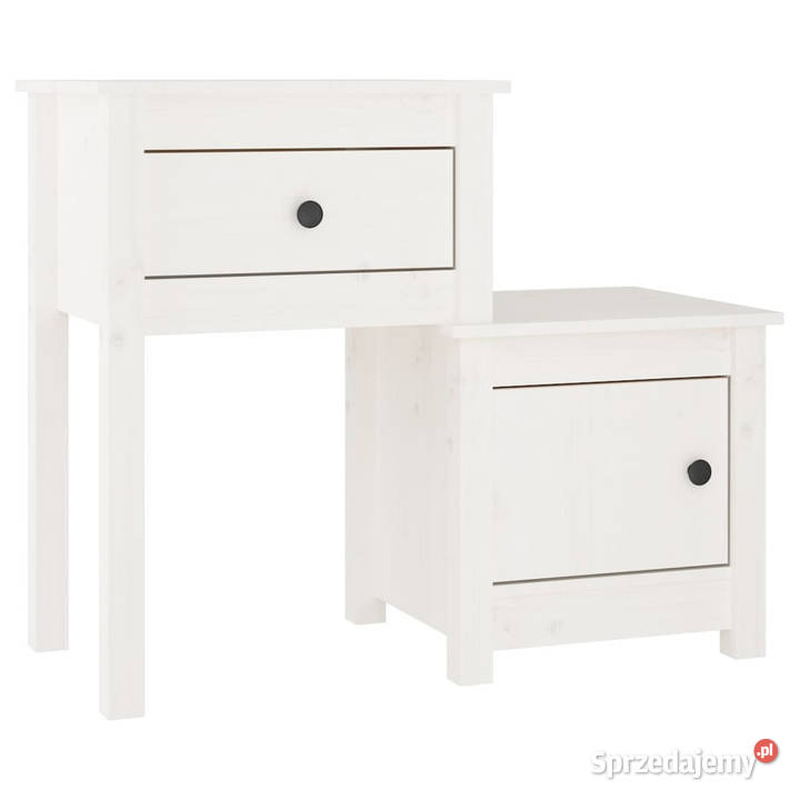 Szafka nocna biała 795x38x655 lite drewno Warszawa
