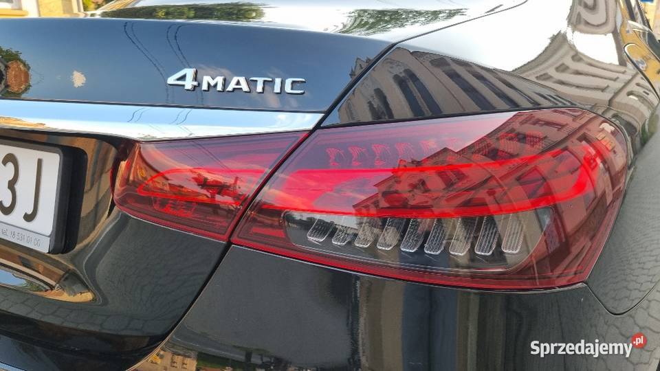 E220d 4Matic Linia AMG I właścicie bezwypadkowy ESP Nowy Sącz sprzedam