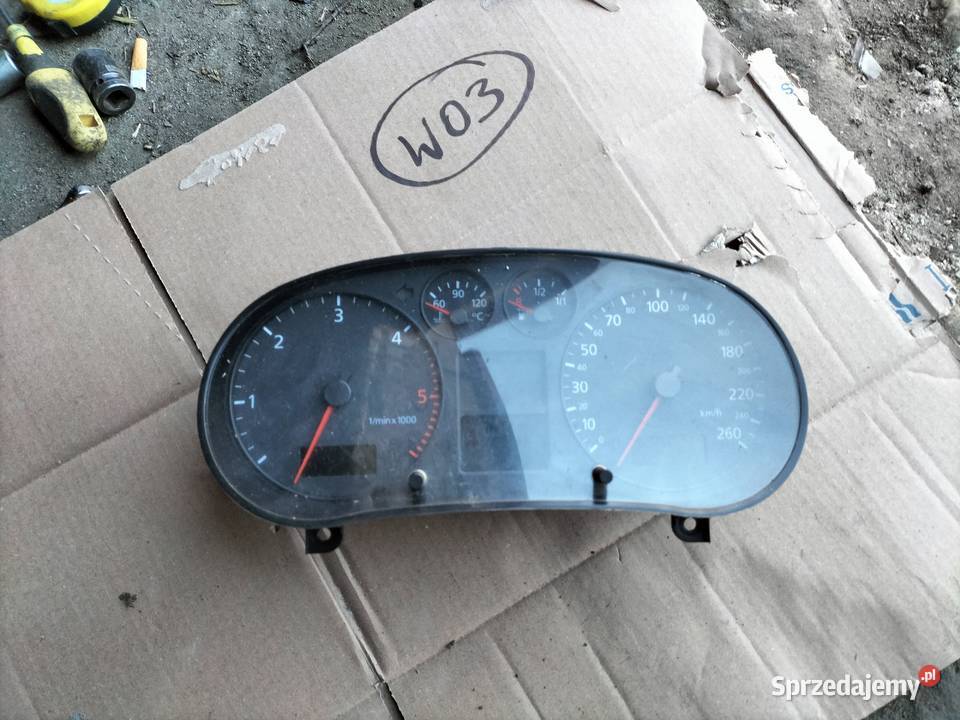 AUDI A38L A3 8L 19TDI LICZNIK ZEGARY 8L0920900 Kamień-Kolonia