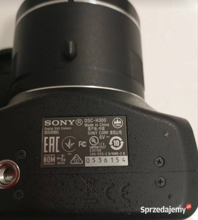 Aparat fotograficzny Sony CyberShot DSH300 Nysa
