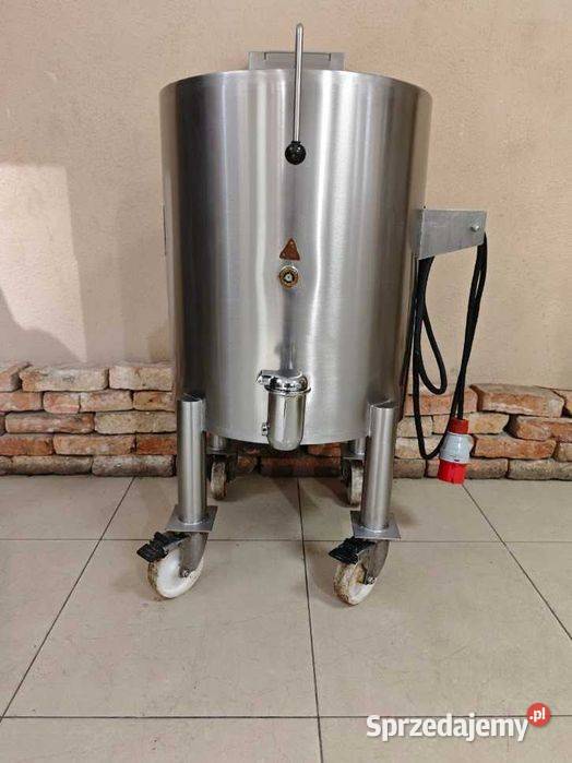 Kocioł warzelny glicerynowy 120L nierdzewny Góra