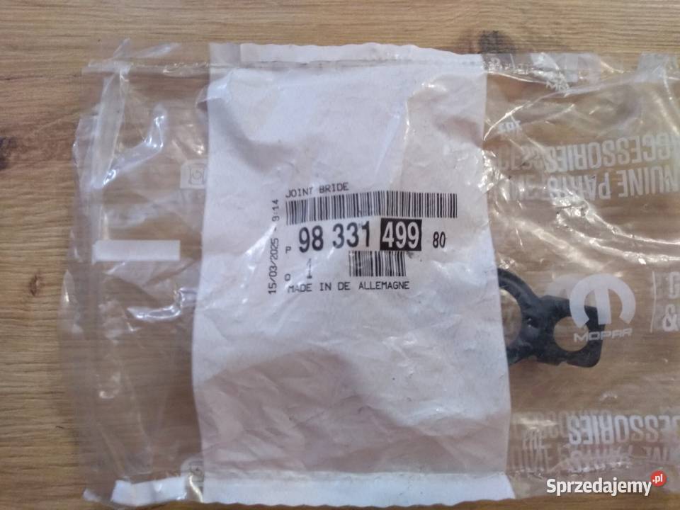 Uszczelka przewodu turbo Citroen Peugeot 12 lubelskie Lublin sprzedam