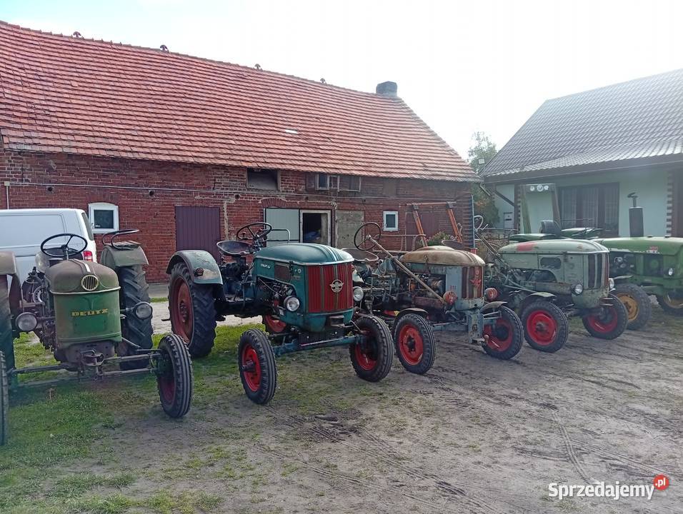 Traktory Hanomag 4 1957 1963r Deutz i John Deere Syców sprzedam