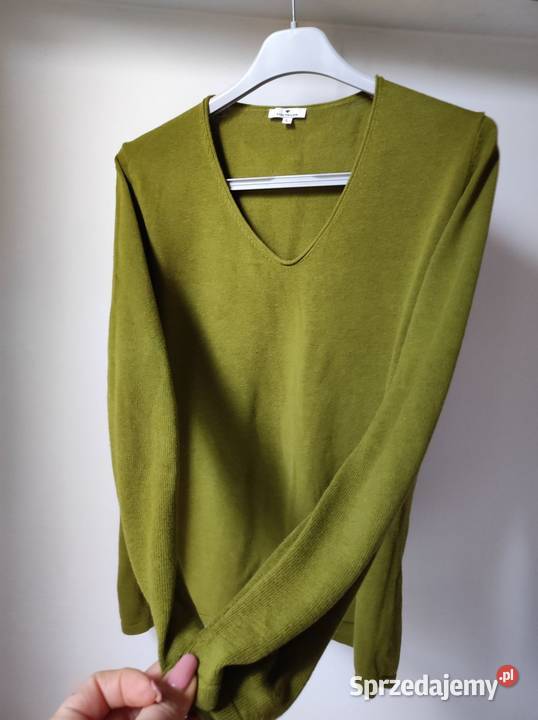 wełniany merino sweterek sweter kardigan bluzka szary/srebrny Kielce