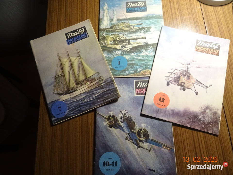 Zestaw 3 sztuk Modeli kartonowych łódzkie Skierniewice