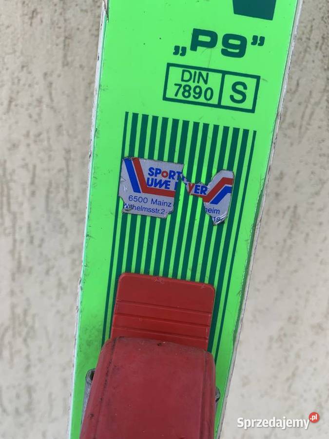 Narty Vlkl Volkl RS SUPER P9 vintage niemieckie Jasło