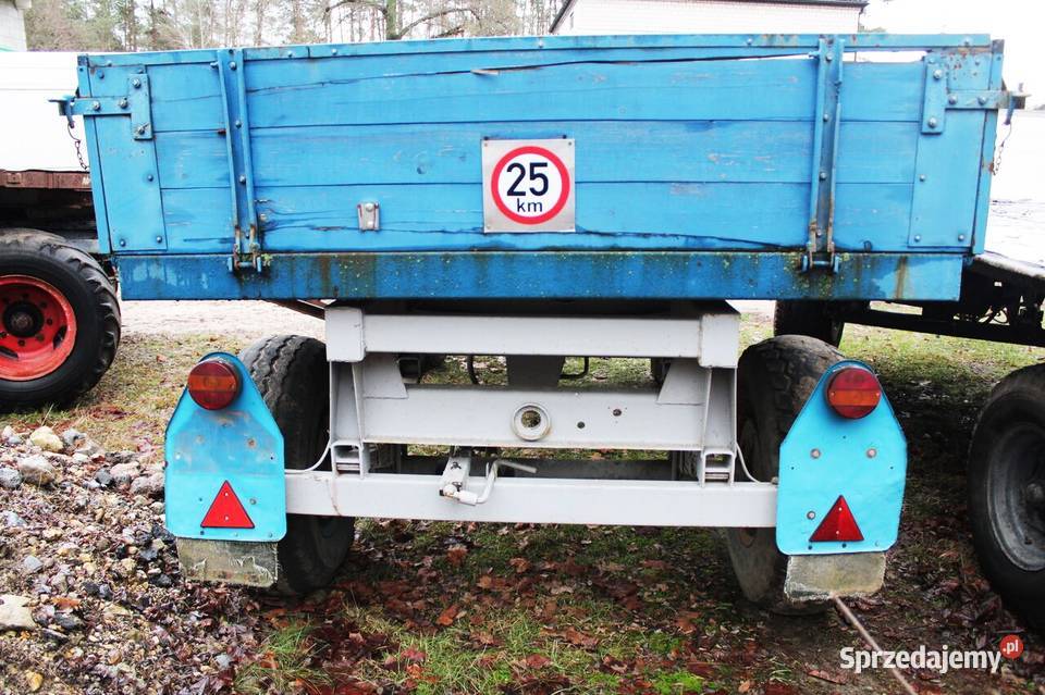 Przyczepa rolnicza wywrotka BRANDYS BSS 8 ton