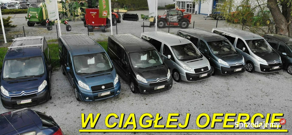 Citroen Jumpy Combi 20 D Niski przebieg 9os immobilizer