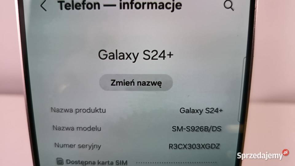Smartfon SAMSUNG Galaxy S24 5G 12256GB Katowice sprzedam