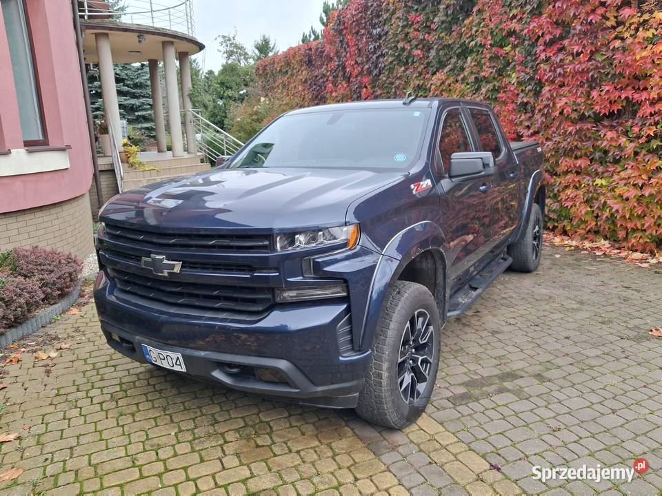 CHEVROLET Silverado 1500 Z71 RST 53L V8 4x4 Rok produkcji 2022 Mojusz