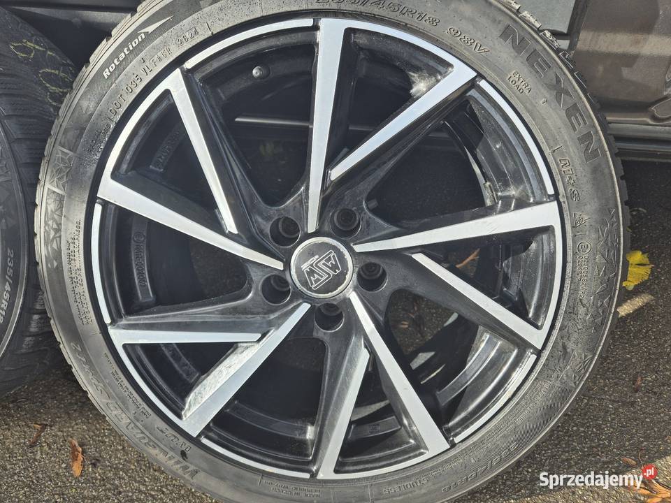 Koła zimowe 18 MSW 5x112 VW Audi Seat Skoda Bmw Dąbrowa Zielona