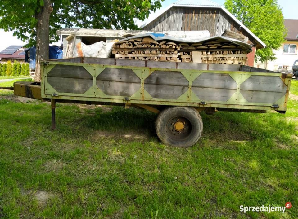 Sprzedam przyczepę jednoosiową i dwuosiową nieuszkodzony
