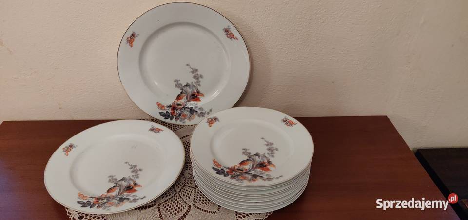 Serwis obiadowy porcelana Chodau Schlaggenwald Warszawa