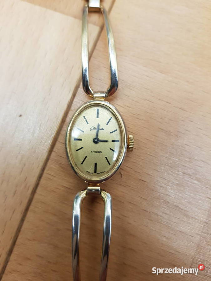 GUB Glashutte mechaniczny zegarek damski Chorzów