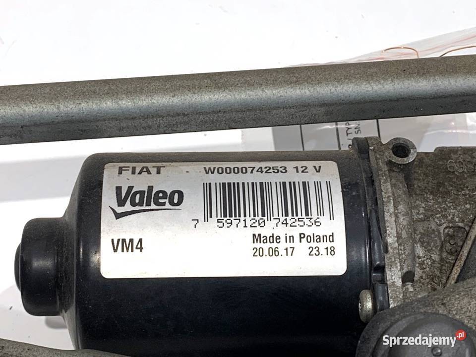 MECHANIZM WYCIERACZEK PRZÓD FIAT TIPO 52069330 osobowe