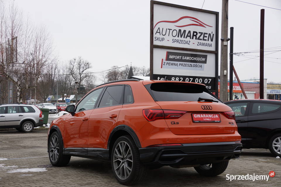 Audi Q3 20 TDI CR 4x4 SLine Navi Virtual Kamera elektryczne lusterka Nowy Sącz