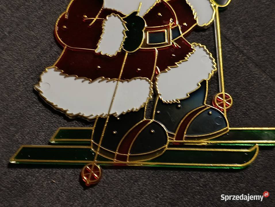 witrażowa ozdoba świąteczna przedstawiająca Poznań sprzedam