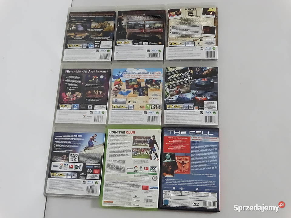 Zestaw pustych pudełek 3 Xbox 360 Stan Biłgoraj