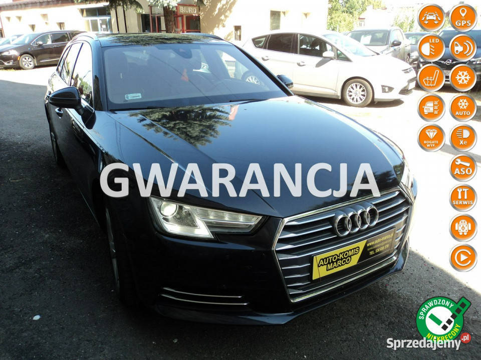 Audi A4 sprzedam ładne AUDI a4 AVANT B9 2015 system Start-Stop