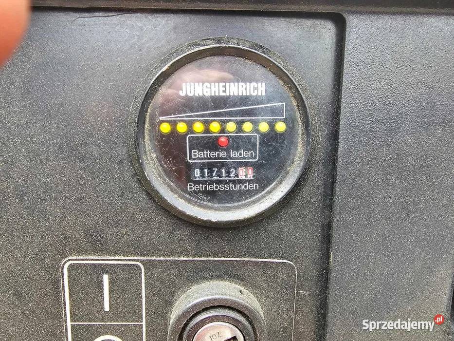 Wózek widłowy elektryczny Jungheinrich Warszawa