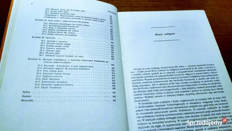 Feynmana wykłady z fizyki T 3 Mechanika kwantowa Gdańsk