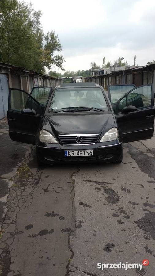 Mercedes Benz A160 w168 Automat 16 Benzyna 2001 elektryczne szyby Kraków