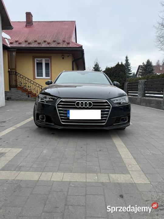 Audi A4 20 TDI 190 STronic SLine 2016 r Panoram małopolskie Bystra Podhalańska