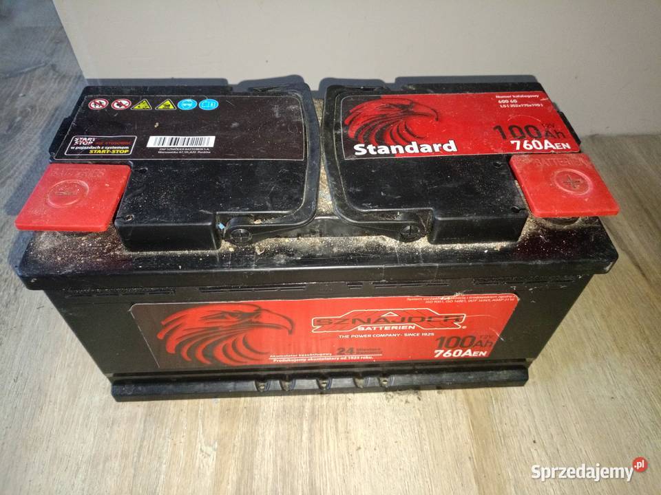 Posiadam w sprzedaży akumulatory 12V 100Ah 760A Złotów