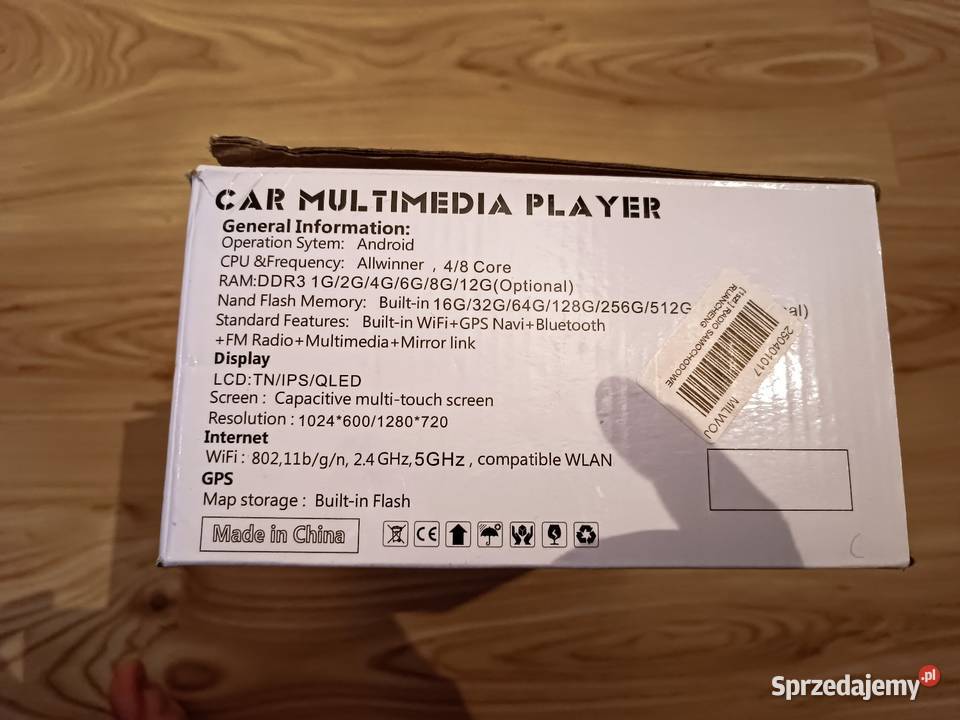 Nowe Radio samochodowe 101 Android dotykowe Gromnik