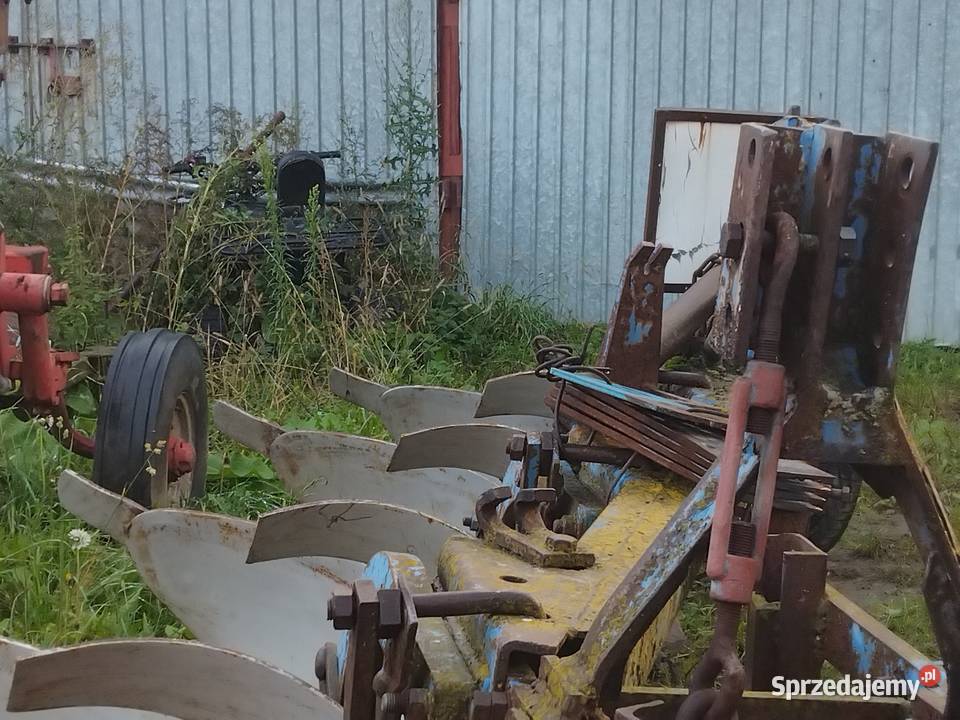 Pług rabewerk 4 okładnie grube lemiesze koło