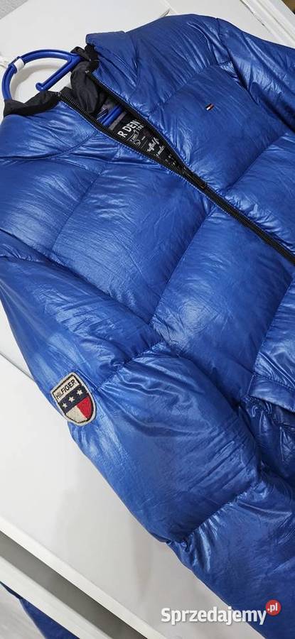Tommy Hilfiger ML kurtka puchowa niebieska Konstancin-Jeziorna