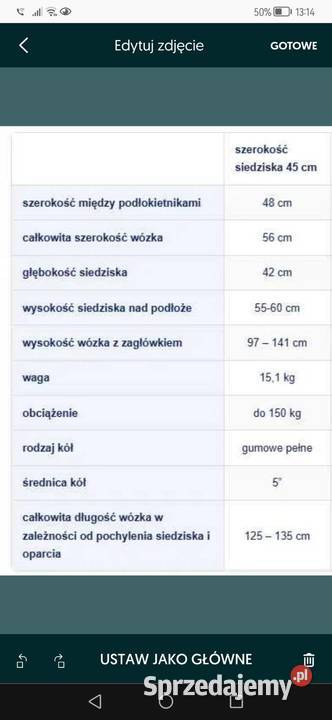 Wózek inwalidzki toaletowo prysznicowy Toruń