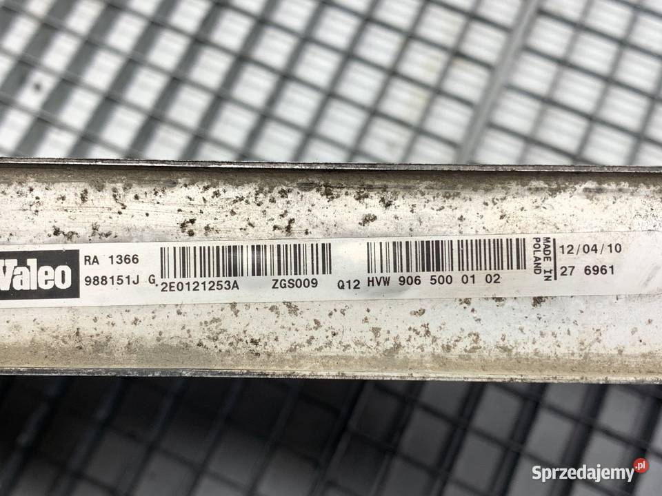 CHŁODNICA WODY VW CARFTER 30 35 25 163 podkarpackie