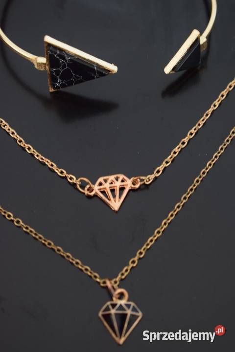 Naszyjnik kolczyki bransoletki duży zestaw w Chełmno sprzedam