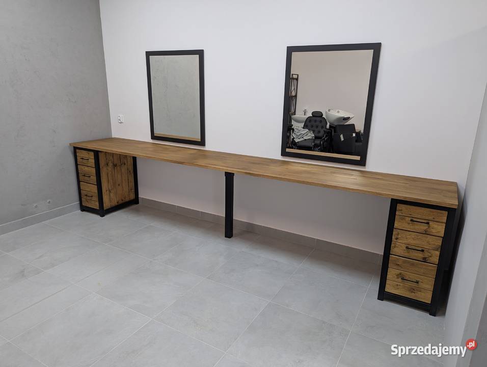 Konsola fryzjerskabarberska stanowisko na wymiar Oleśnica