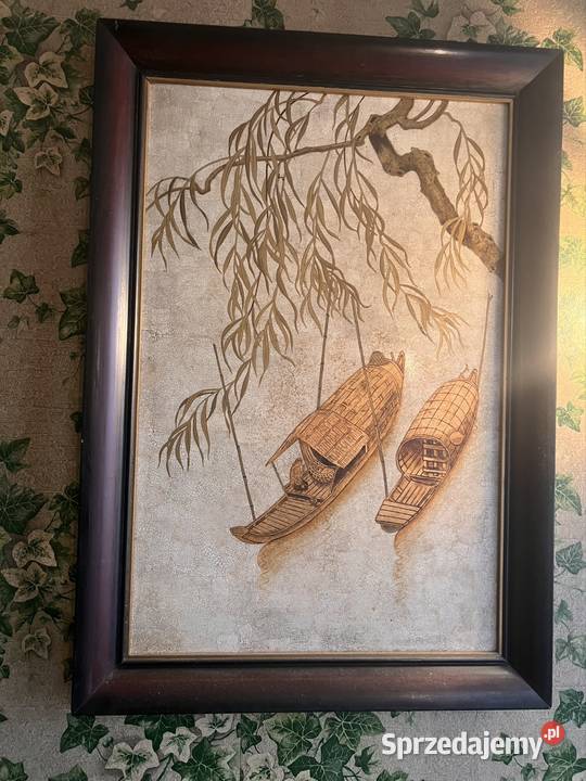 Orientalny obraz w technice laki Bytom