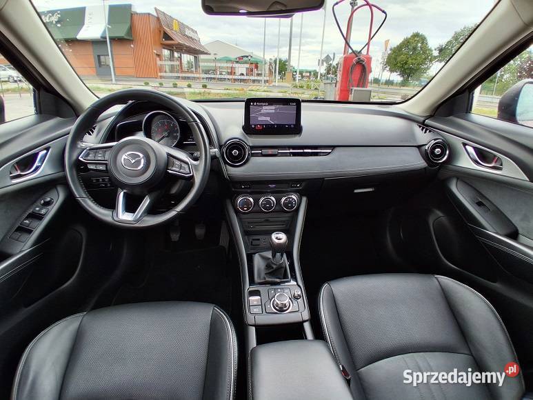 Mazda CX3 20 29000 Przebiegu Full LED Skóra Navi Słupca