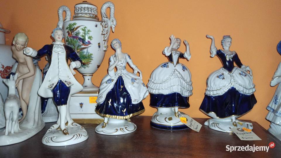 Figurka Dama Royal Dux Czechosłowacja Gdańsk