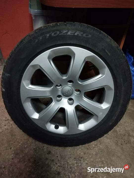 Felgi Audi OE z oponami zimowymi Pirelli