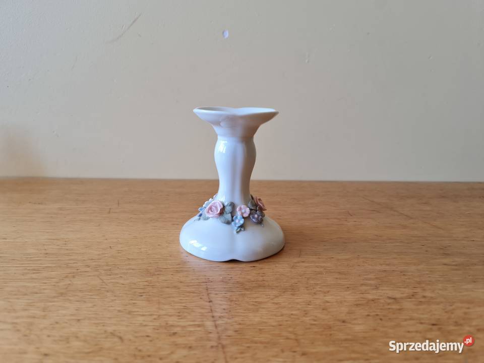 Świecznik porcelanowy mazowieckie Warszawa
