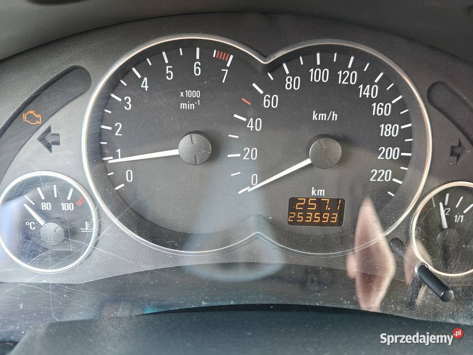 Opel Meriva 16 16V gaz sprawna klima 2003 lubelskie Nasutów