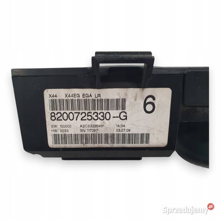 LICZNIK ZEGARY 8200725330G Renault Twingo II 12