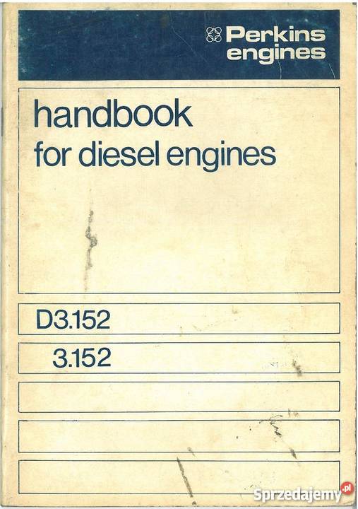 Instrukcja napraw i obsługi Perkins Szamotuły