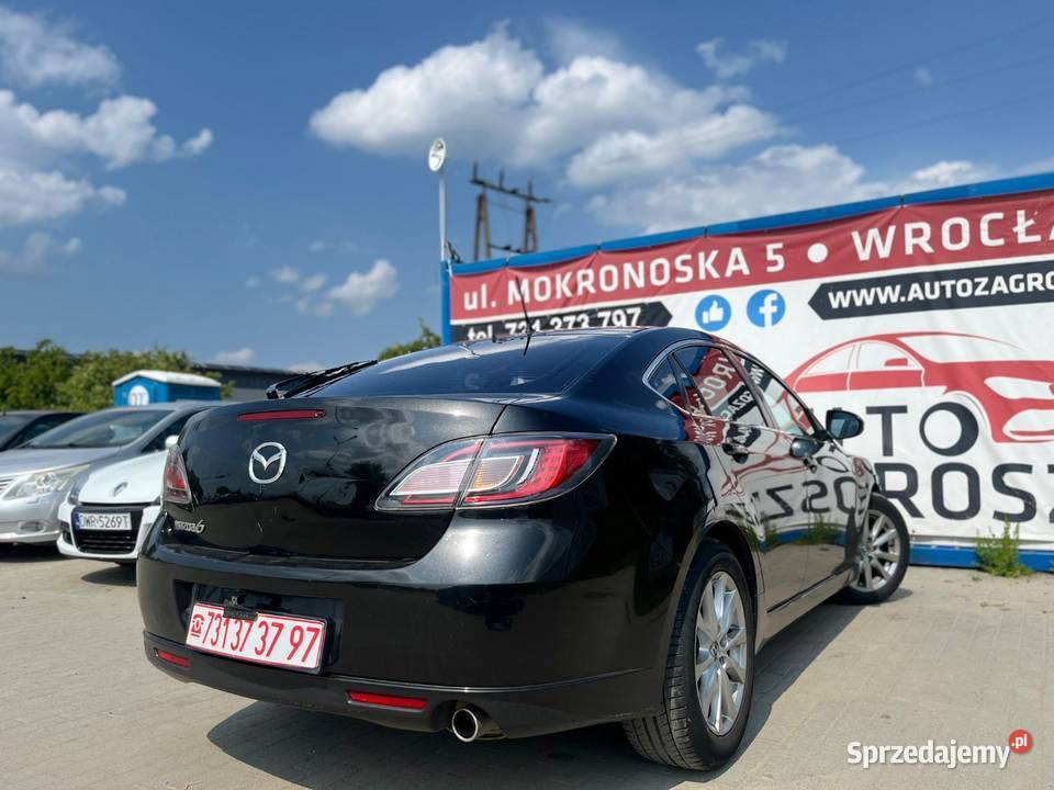 Mazda 6 GH 20 Diesel 2008 Alufelgi Klimatyzacja Wrocław sprzedam